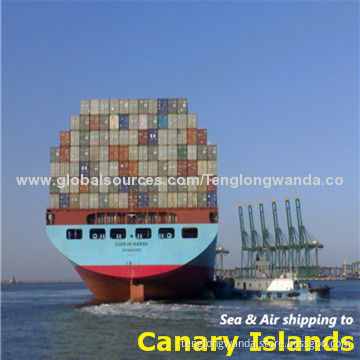 FCL LCL Sea Cargo to Las Palmas De G Canaria of Canary Islands from Shenzhen, Shanghai